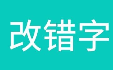 找错别字工具